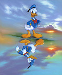 Donald Duck Animation Art Donald Duck Animation Art Two Sides of Donald
